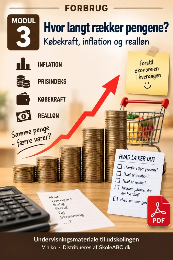 Hvor langt rækker pengene? – inflation, købekraft og realløn