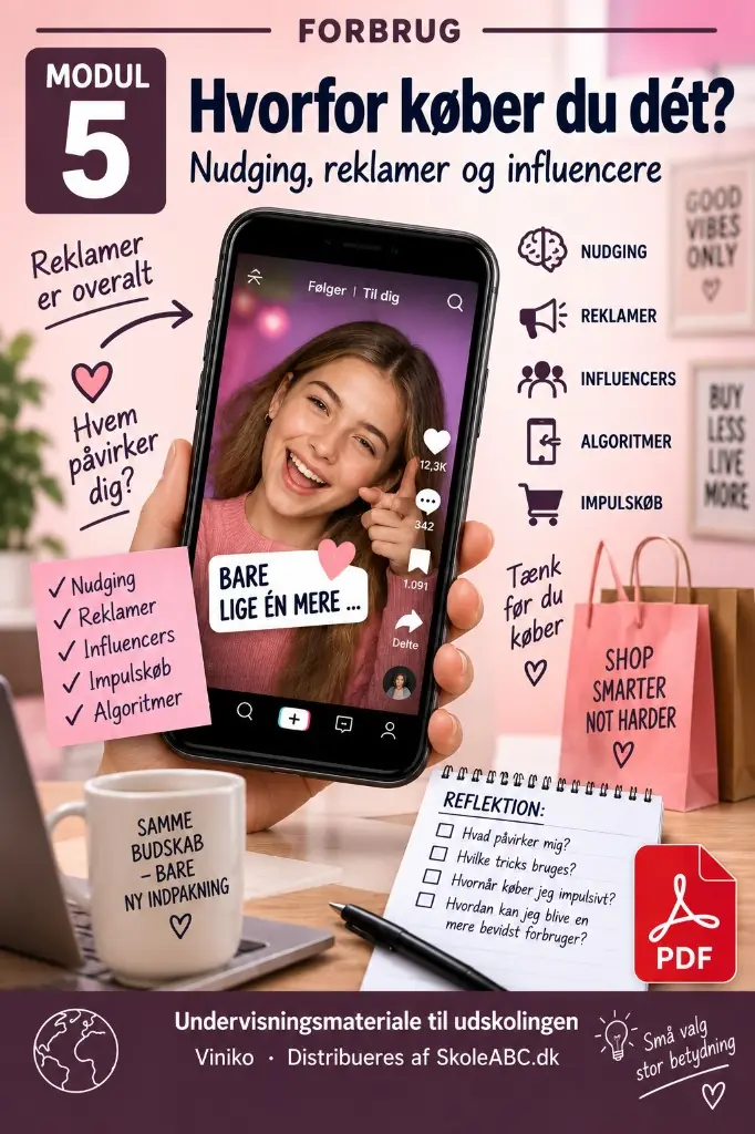 Hvorfor køber du dét? – reklamer, nudging og influencers