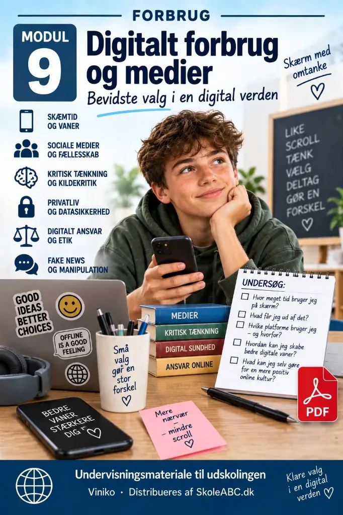 Forbrug under lup – elevernes eget samfundsfaglige projekt