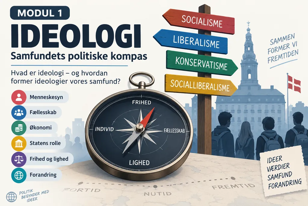 Ideologi – samfundets politiske kompas