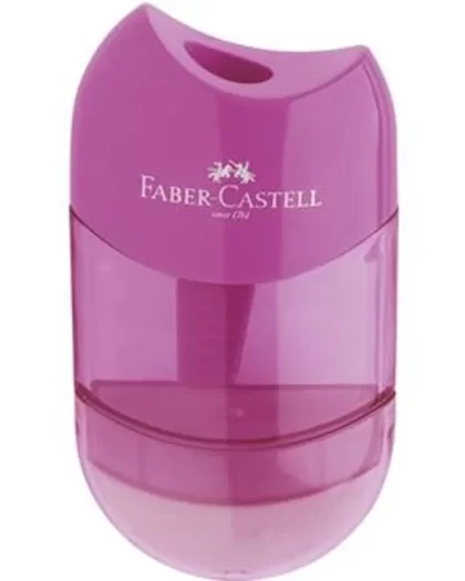 faber-castell-viskelaeder-blyantspidser-kombi-mini-pink-183601