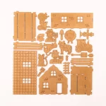 Bondegård Trælegetøj Bondehuset CrateIt