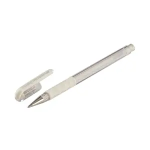 Hvid gel kuglepen fra Pentel