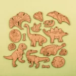 Dinosaur Trælegetøj crateit