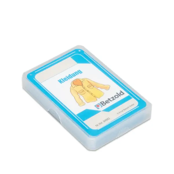 Kortspil til tysk tøj og påklædning begreber