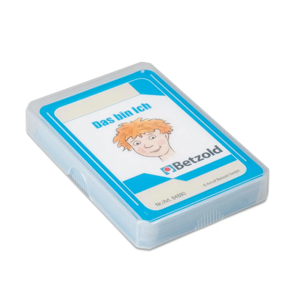 Tysk Kortspil om Kroppen Das bin ich