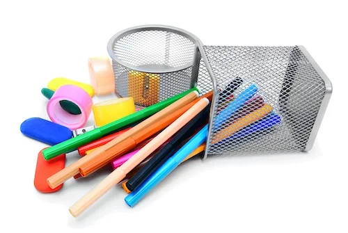 Køb organisering og opbevaring til kontor og skole.