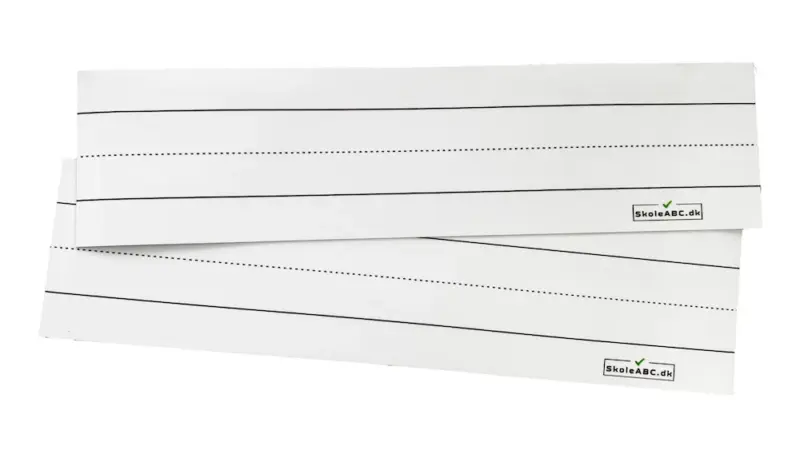 Magnetisk Skrivefelt whiteboard med skrivehus - hvid