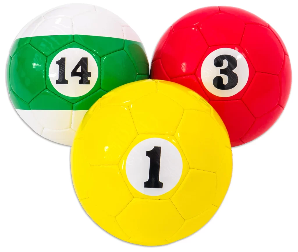 Pool-Billard Fodbold