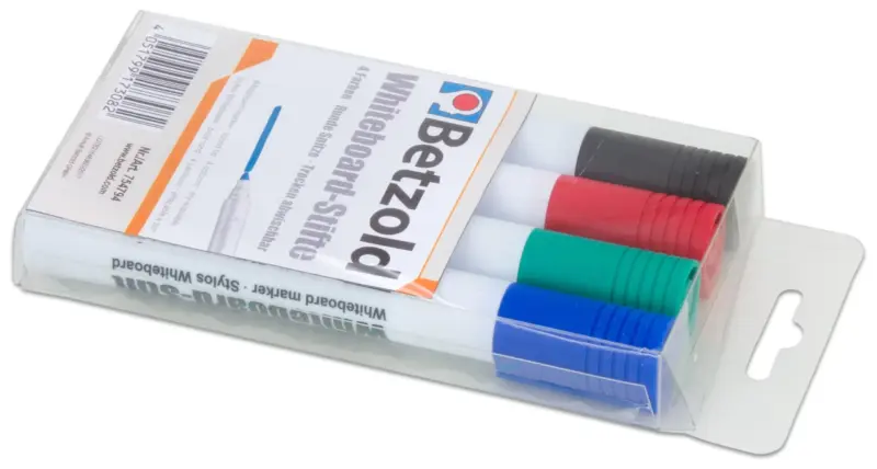 Sæt med 4 whiteboard marker