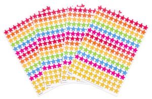 Belønningsklistermærker med Stjerner