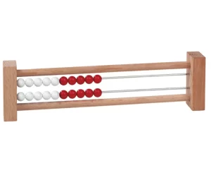 Kugleramme med 20 kugler hvid rød