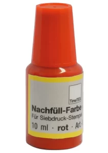 Blæk til Stempeltryk - Rød