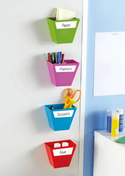 Magnetiske Opbevaringskasser, 4 stk