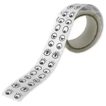 Sjove Øjne Stickers i Sort-Hvid, 2000 stk