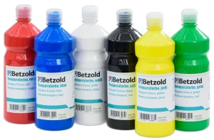 Vandbaseret Maling med 6 Farver