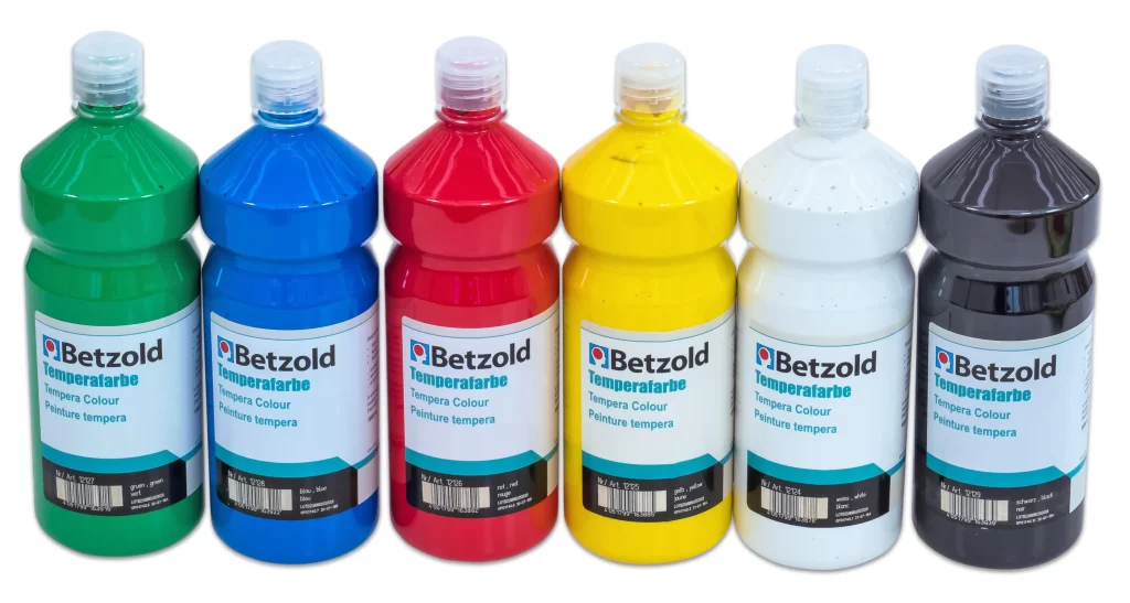 Vandbaseret Maling med 6 Farver