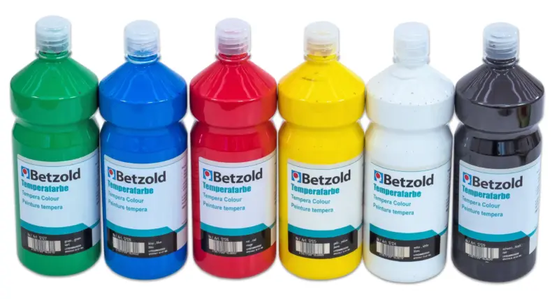 Vandbaseret Maling med 6 Farver