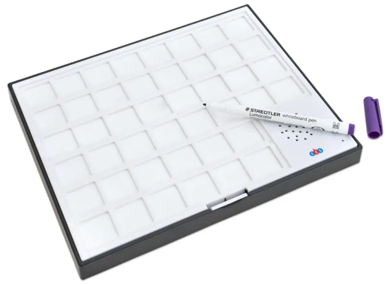 Clapper - Øvebræt for Tal og Bogstaver