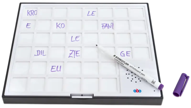 Clapper - Øvebræt for Tal og Bogstaver