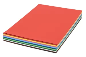 Farvet Karton A2 125ark