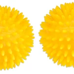 Massagebold pindsvinebold 8 cm gul