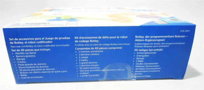 Botley programmering tilbehørssæt pakke side