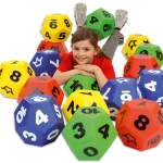 Stor Skumterning med tal til børn og leg