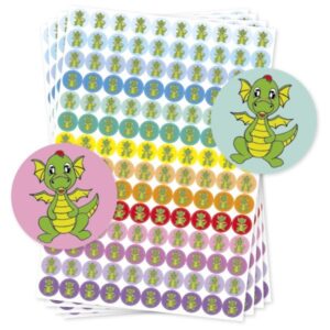 Belønningsklistermærker - Drage