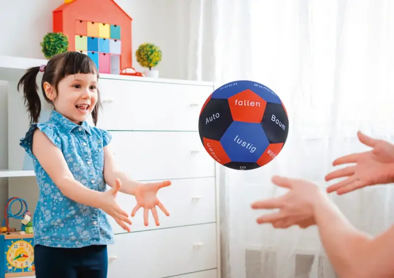 Læringsbold - Tyskeordklasser - "Spil, Bevæg og Lær" 