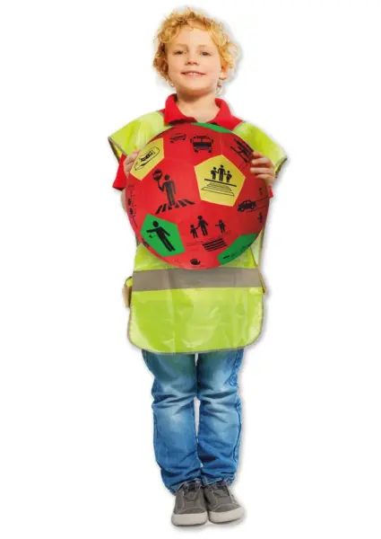 Læringsbold til Trafikundervisning " spil bevæg og lær"