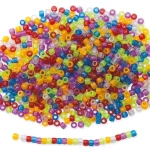 Glitter perler 1800 stk