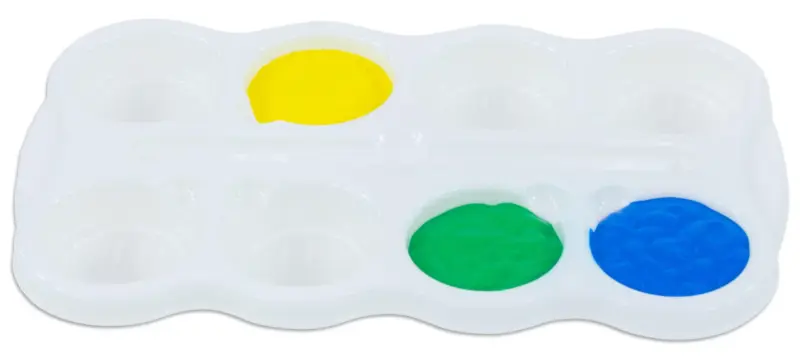 Farvepalet Stor til 8 Farver