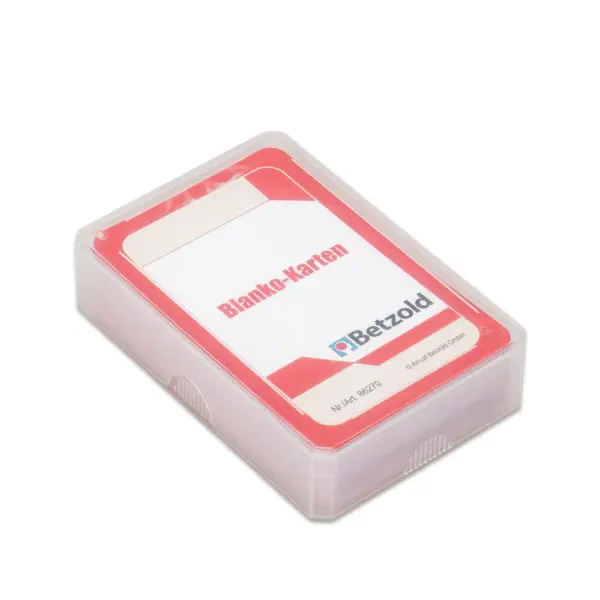 kortspil - blanke kort til alsidig læring