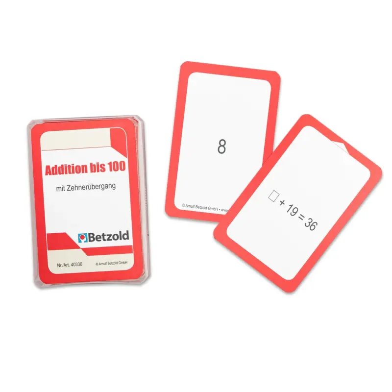 Kortspil til Matematik - Plus op til 100