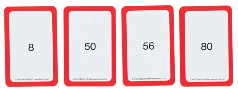 Kortspil til Matematik - Plus op til 100