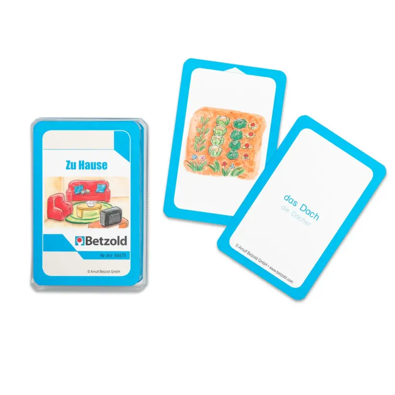 kortspil til tysk i hjemmet