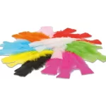 Fjer Farve Mix, 320 stk.