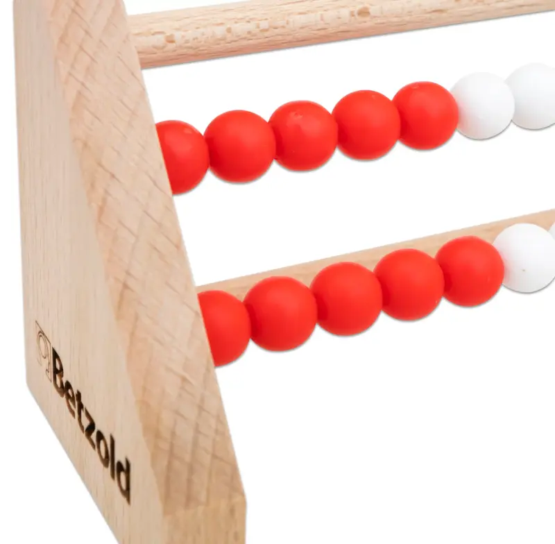 Stående Kugleramme ZR 20 i Rød og Hvid