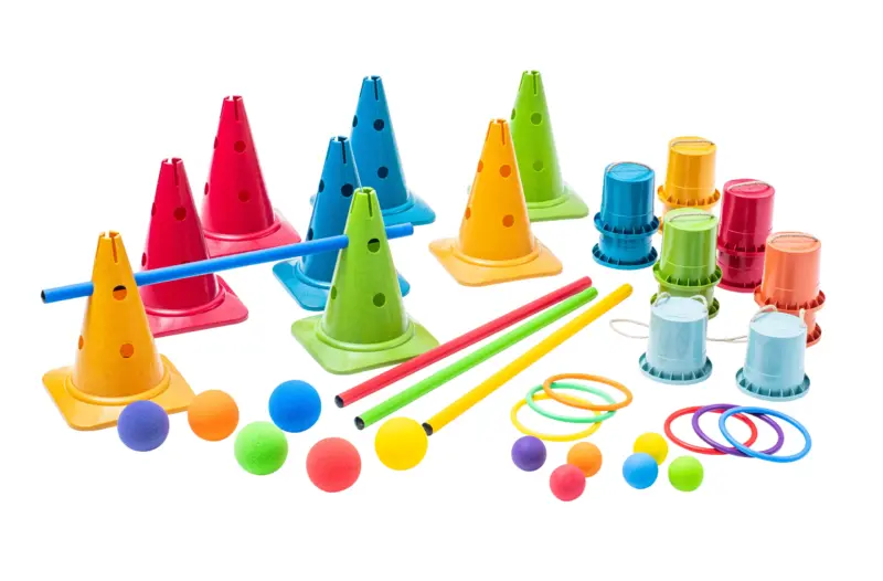 Bevægelseskasse - 43 dele