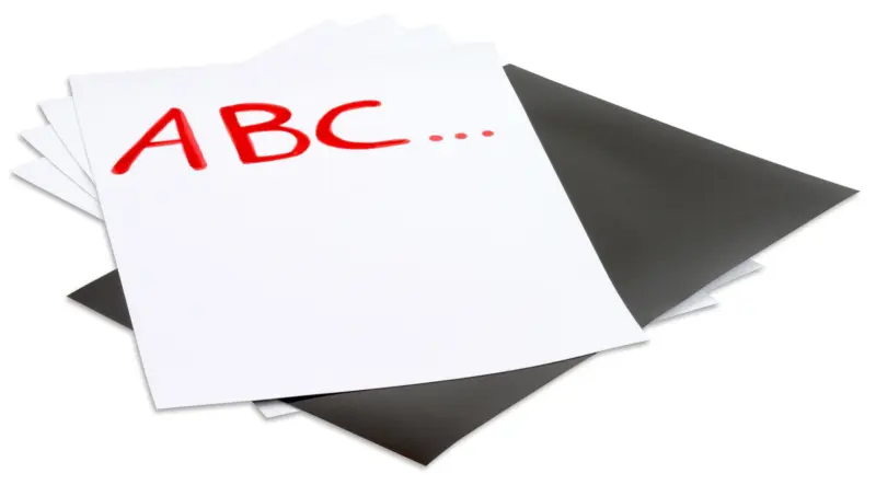 Magnetisk Papir - 5 Ark