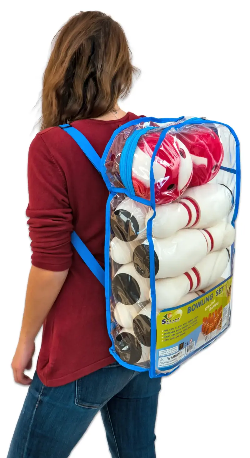 Soft-bowling sæt med 2 kugler