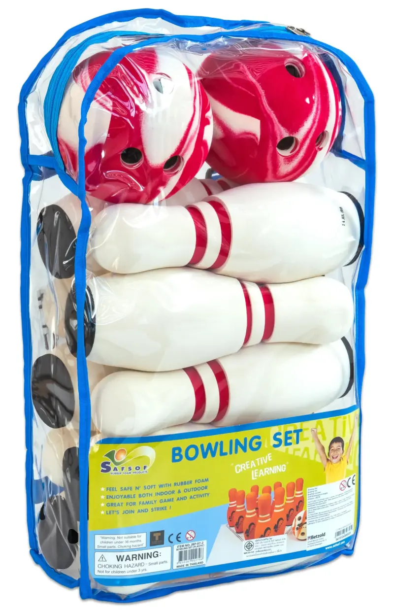 Soft-bowling sæt med 2 kugler