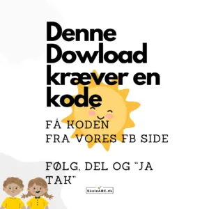 denne pdf kræver en kode - få den fra vores fb side