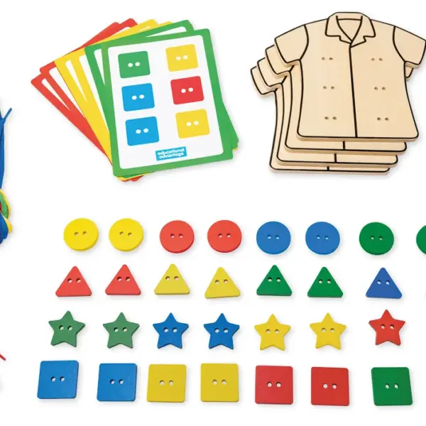 sy spil lær farver og former