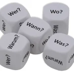Terningesæt Tysk "Spørgeord"