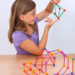 Geometrisæt til sjove og lærerige konstruktioner