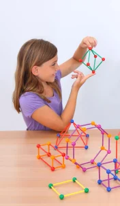 Geometrisæt til sjove og lærerige konstruktioner