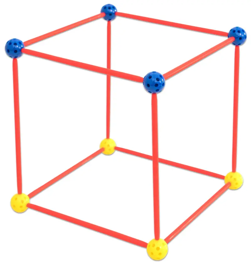 Geometrisæt til sjove og lærerige konstruktioner