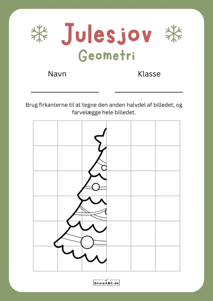 Julesjov – Matematikaktiviteter til Jul